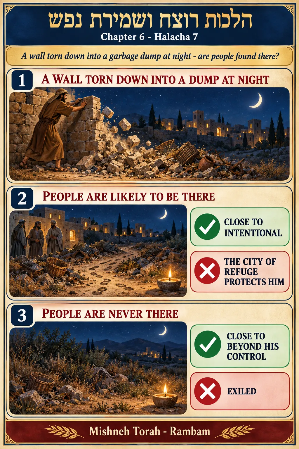 Infographic for halacha 6:7