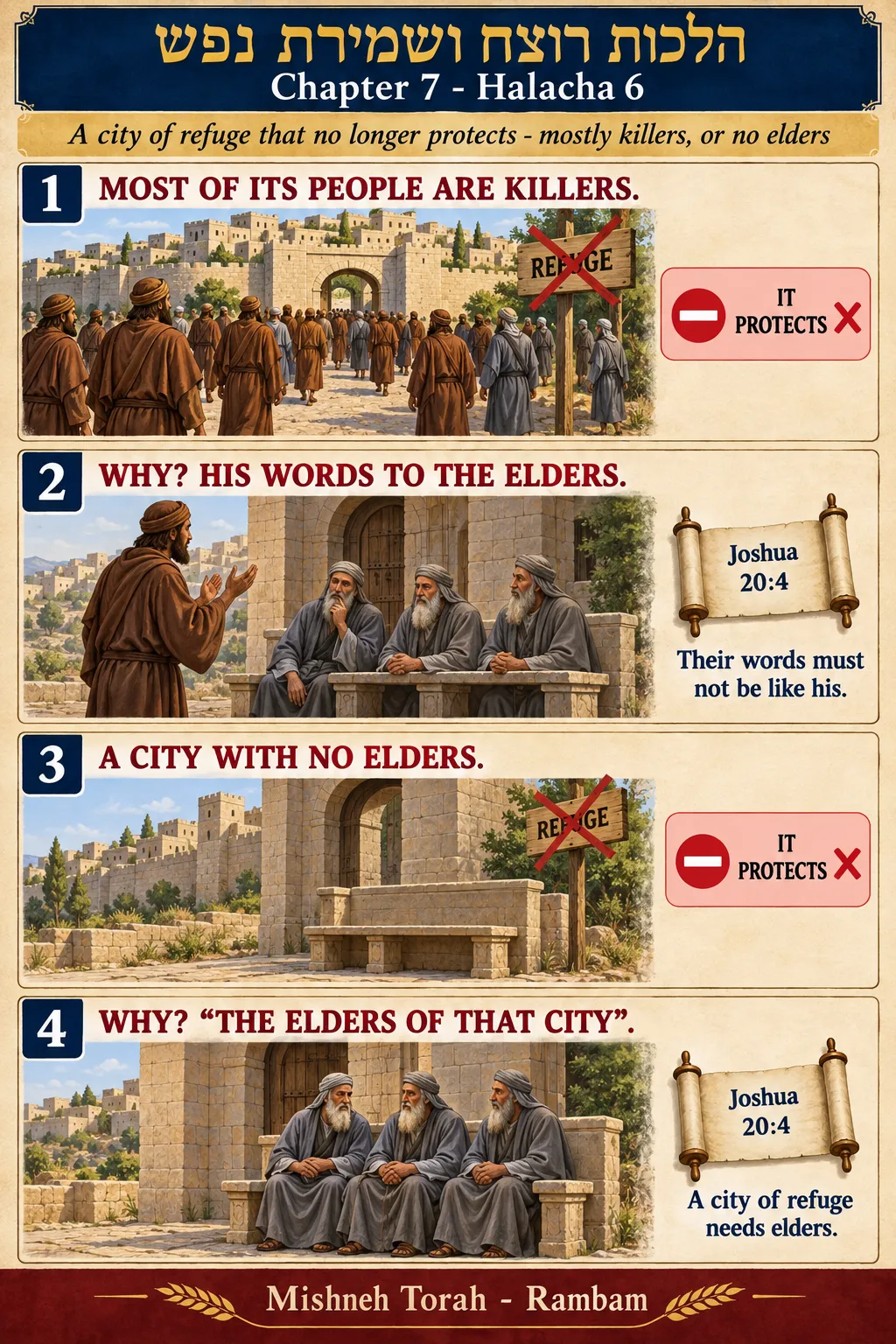Infographic for halacha 7:6
