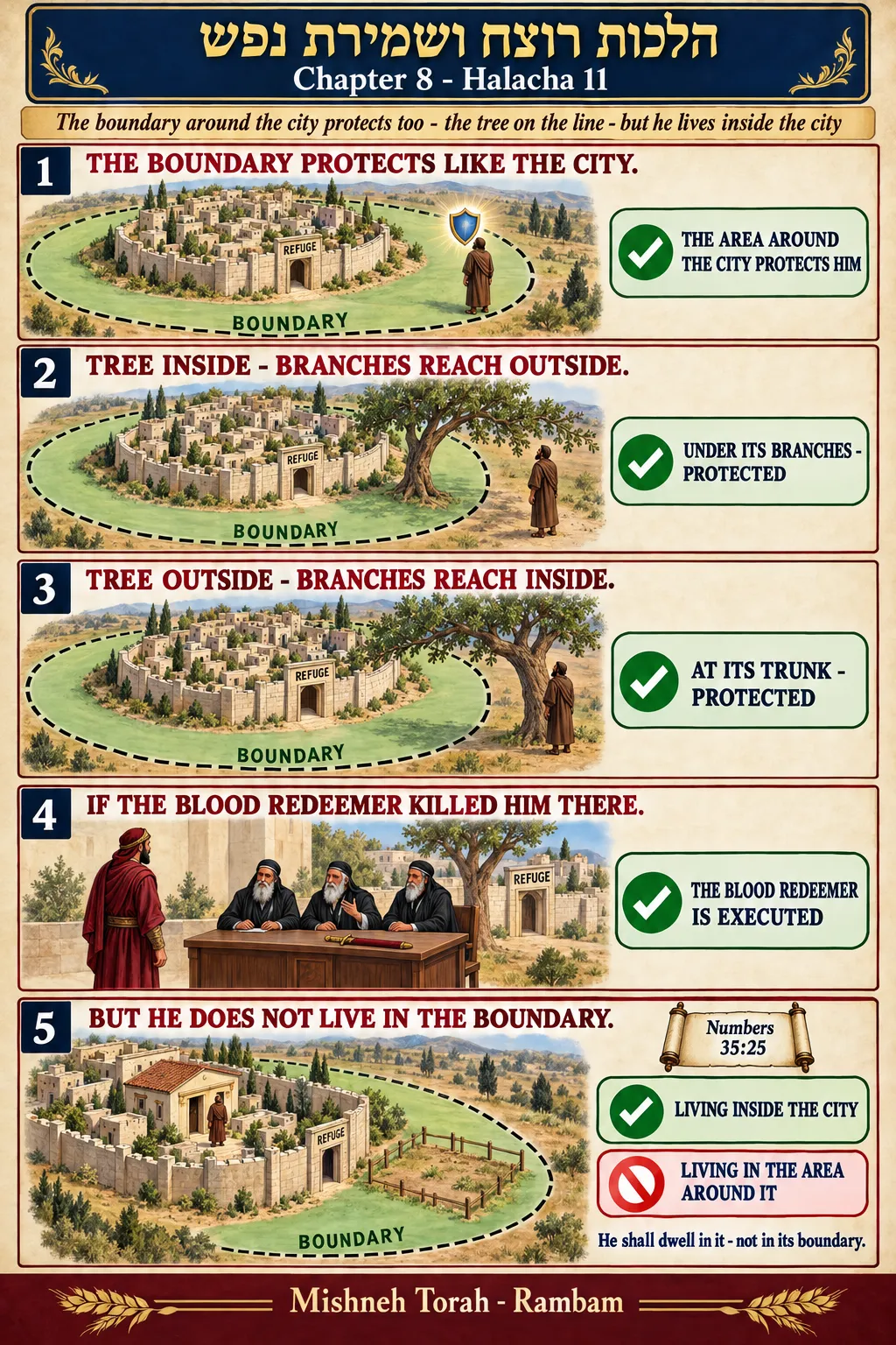 Infographic for halacha 8:11