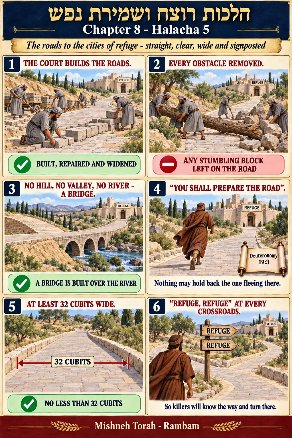 Infographic for halacha 8:5