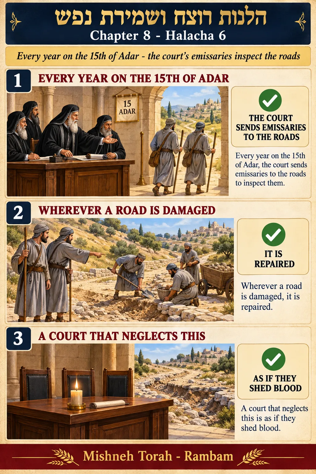 Infographic for halacha 8:6