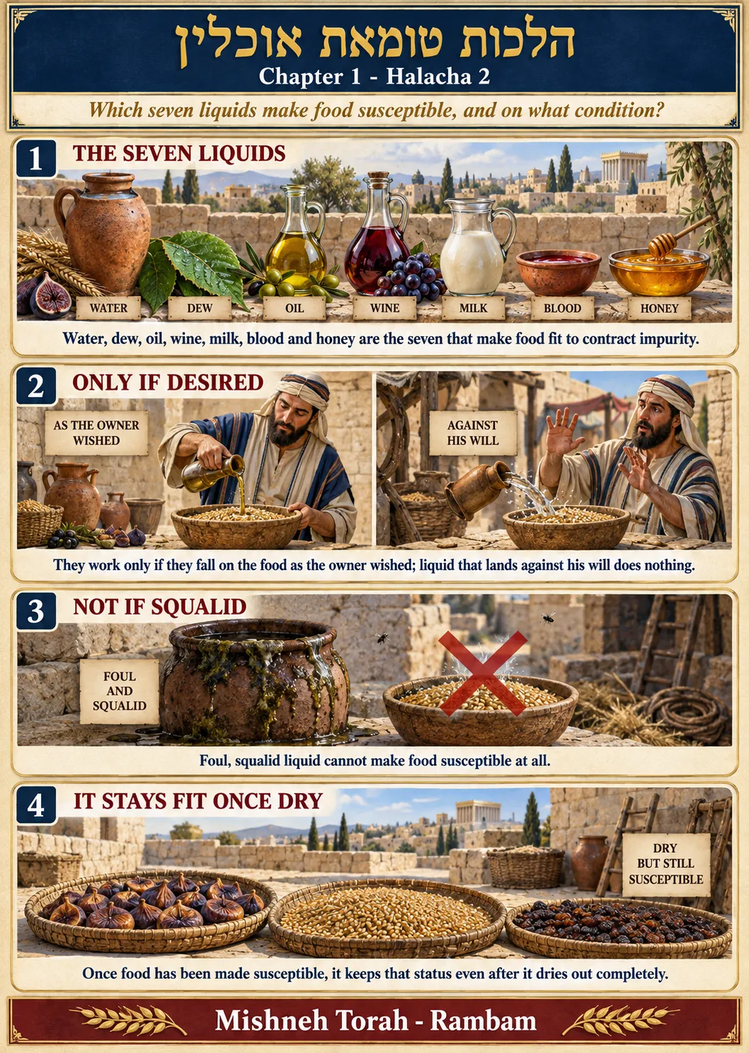 Infographic for halacha 1:2