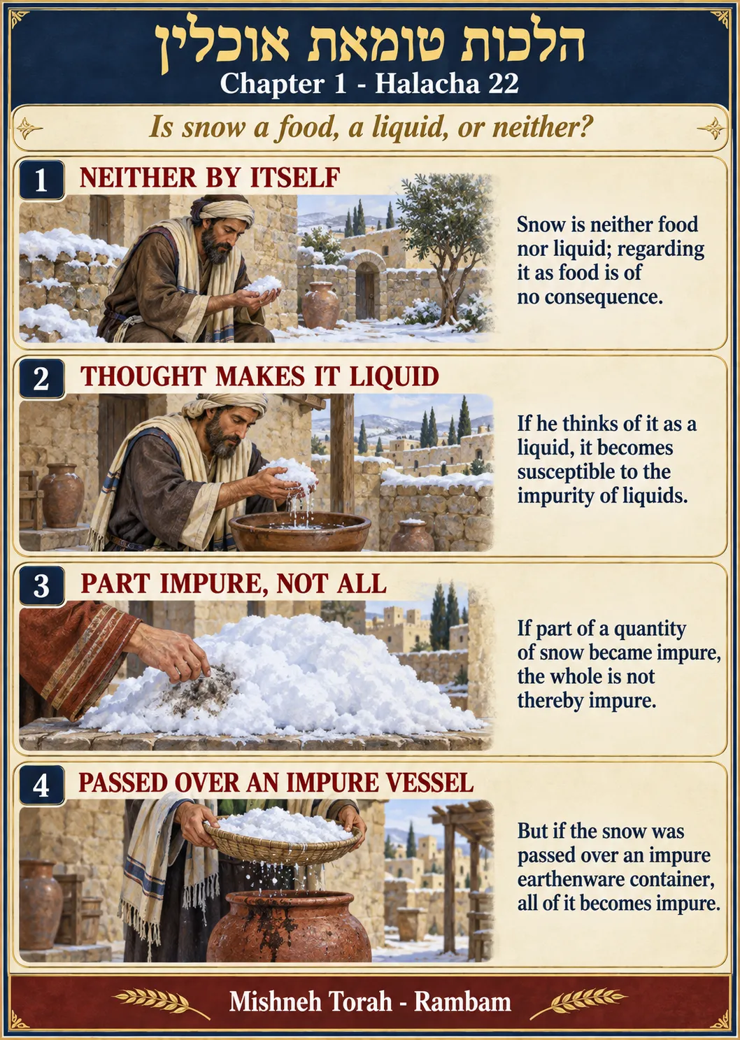 Infographic for halacha 1:22