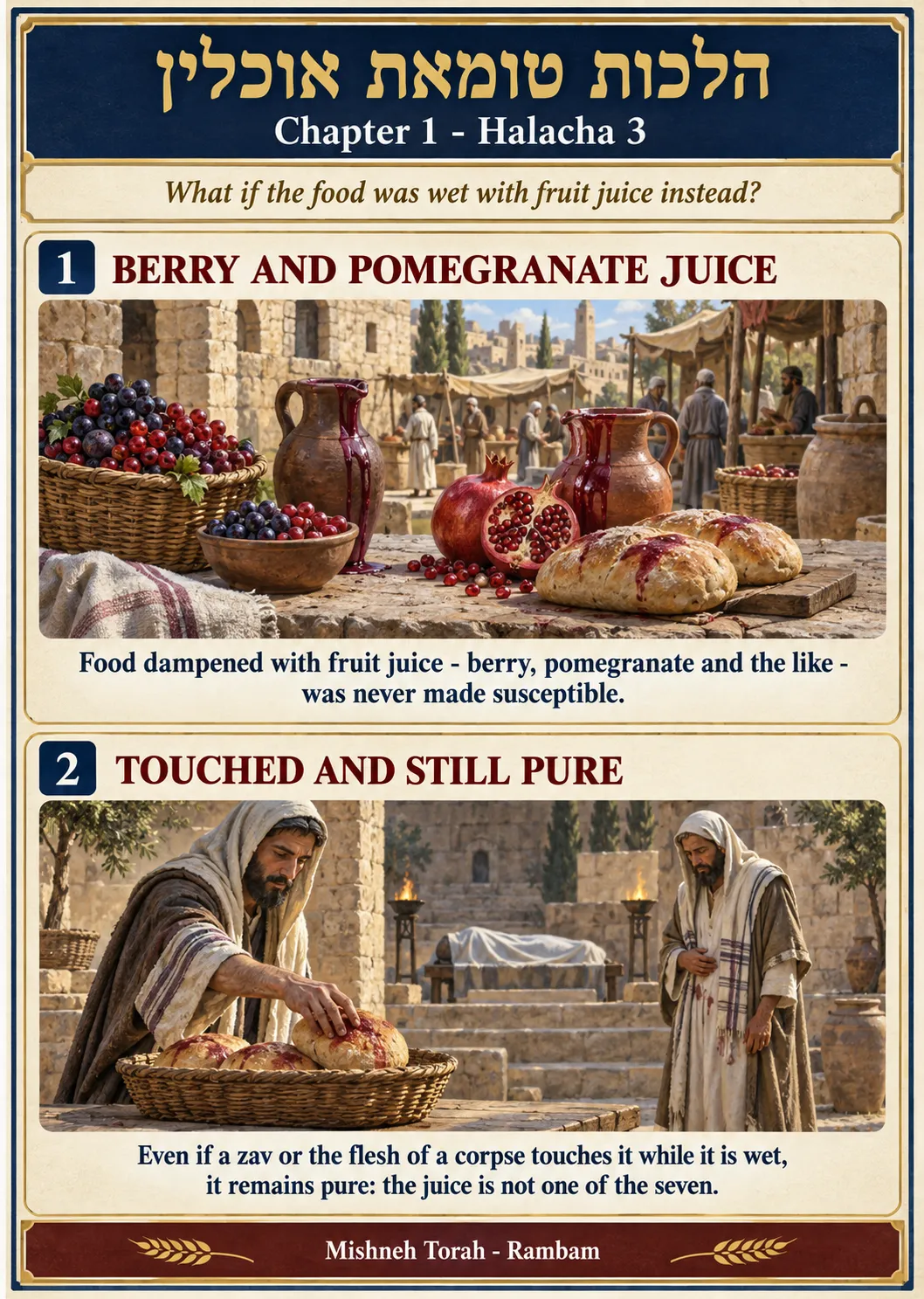 Infographic for halacha 1:3