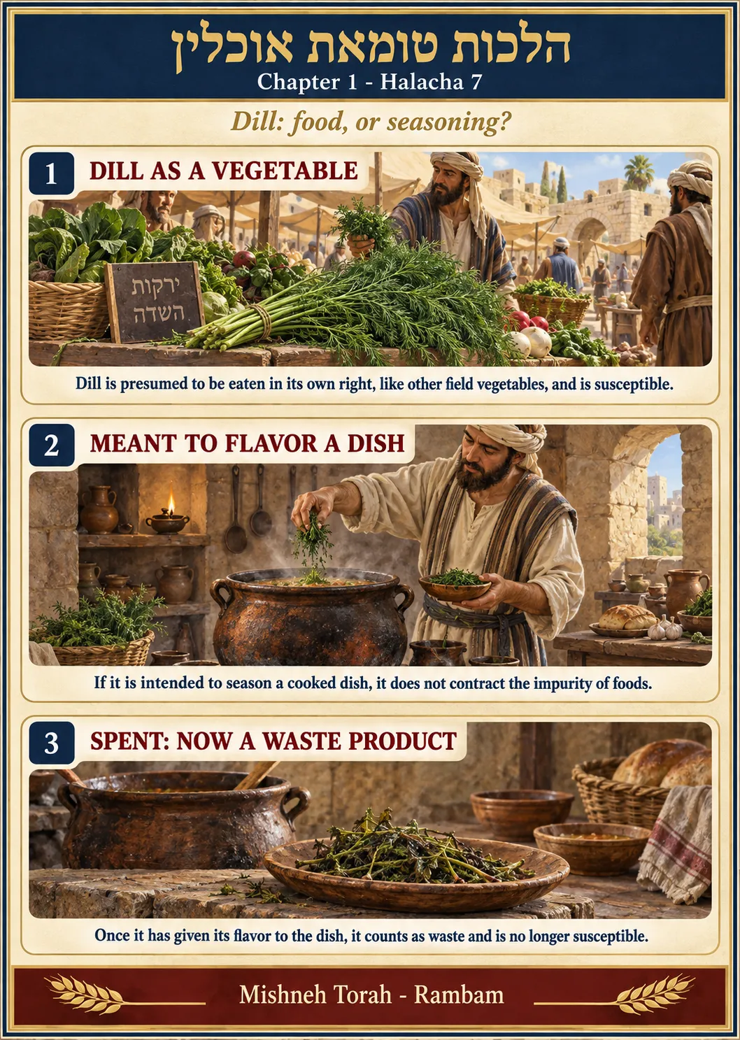 Infographic for halacha 1:7