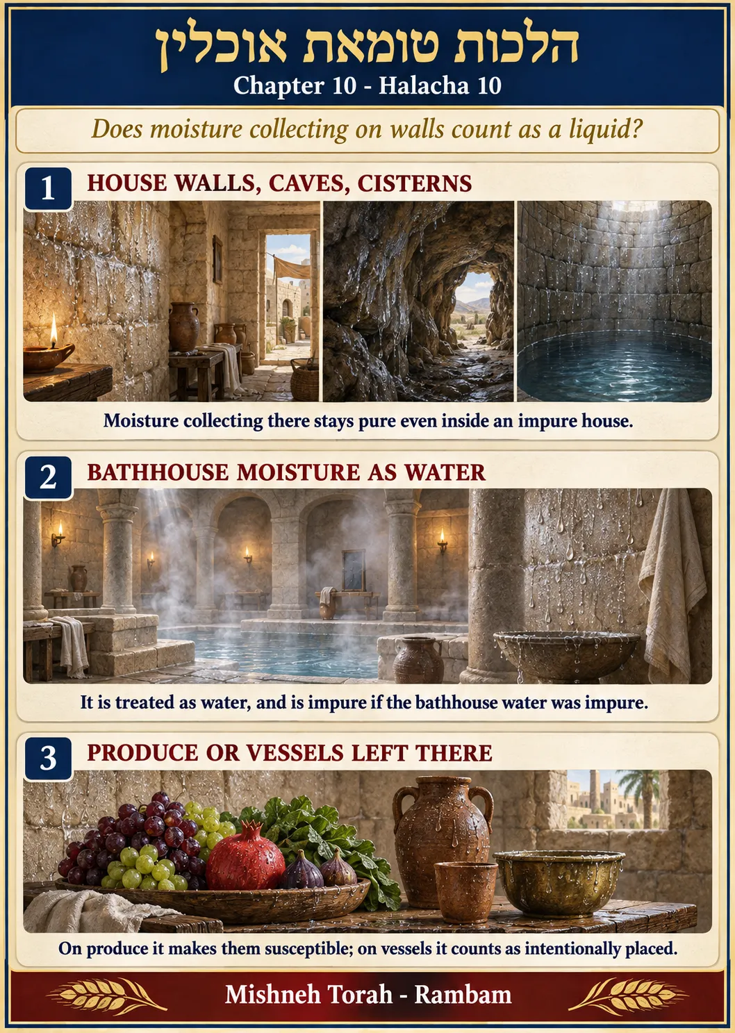 Infographic for halacha 10:10