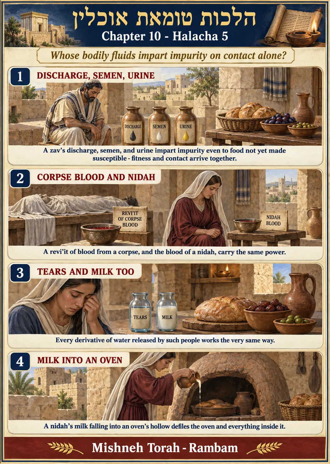 Infographic for halacha 10:5