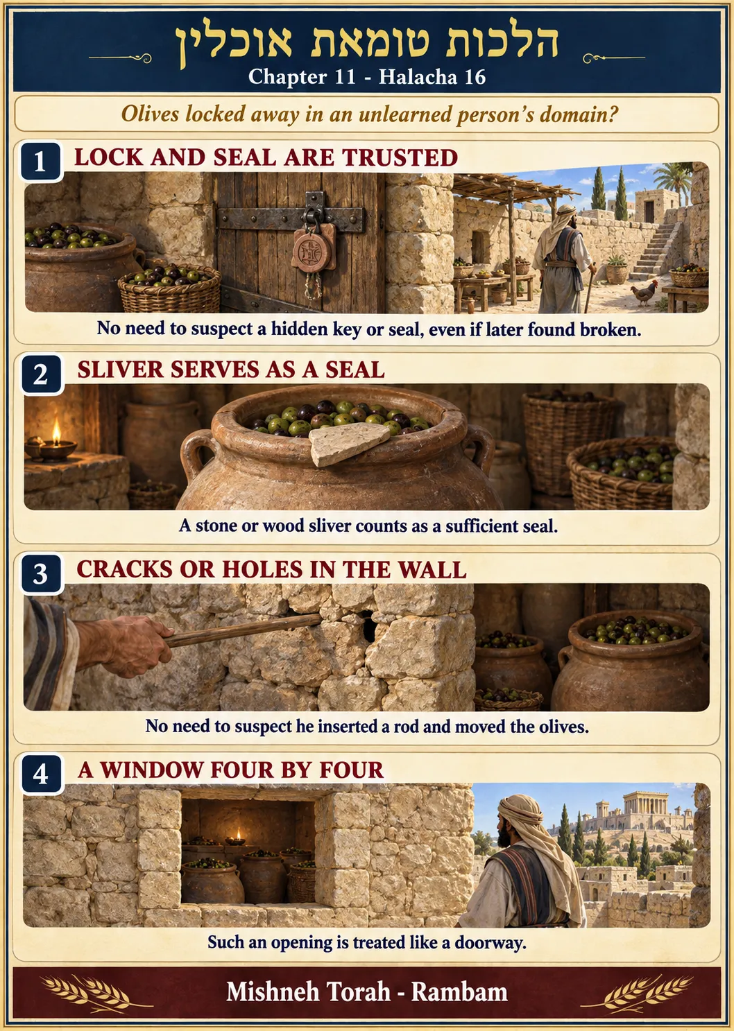 Infographic for halacha 11:16