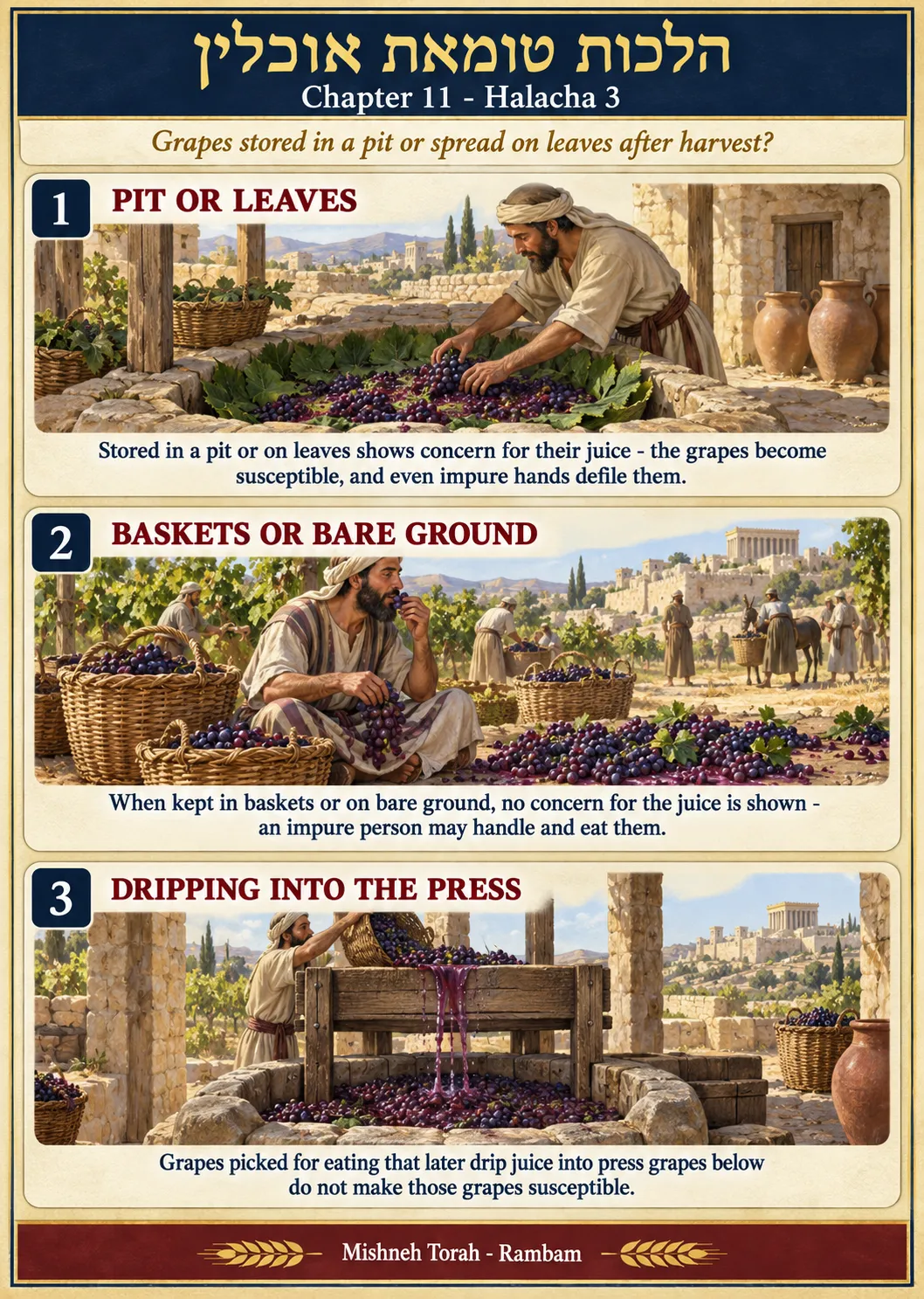 Infographic for halacha 11:3