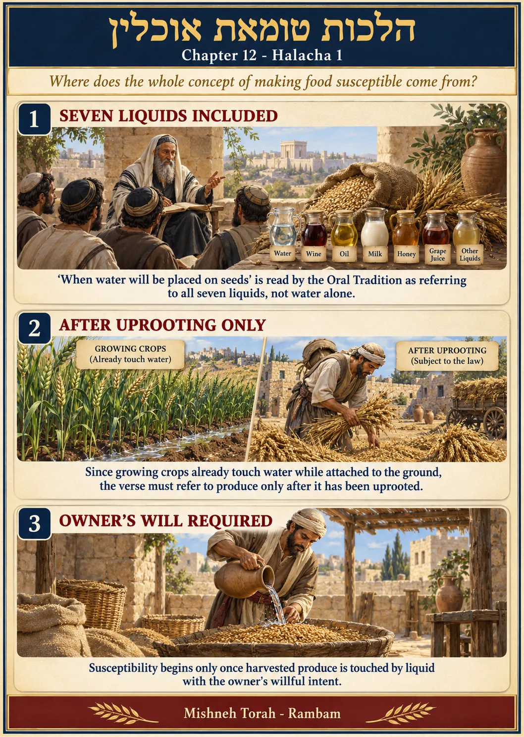 Infographic for halacha 12:1