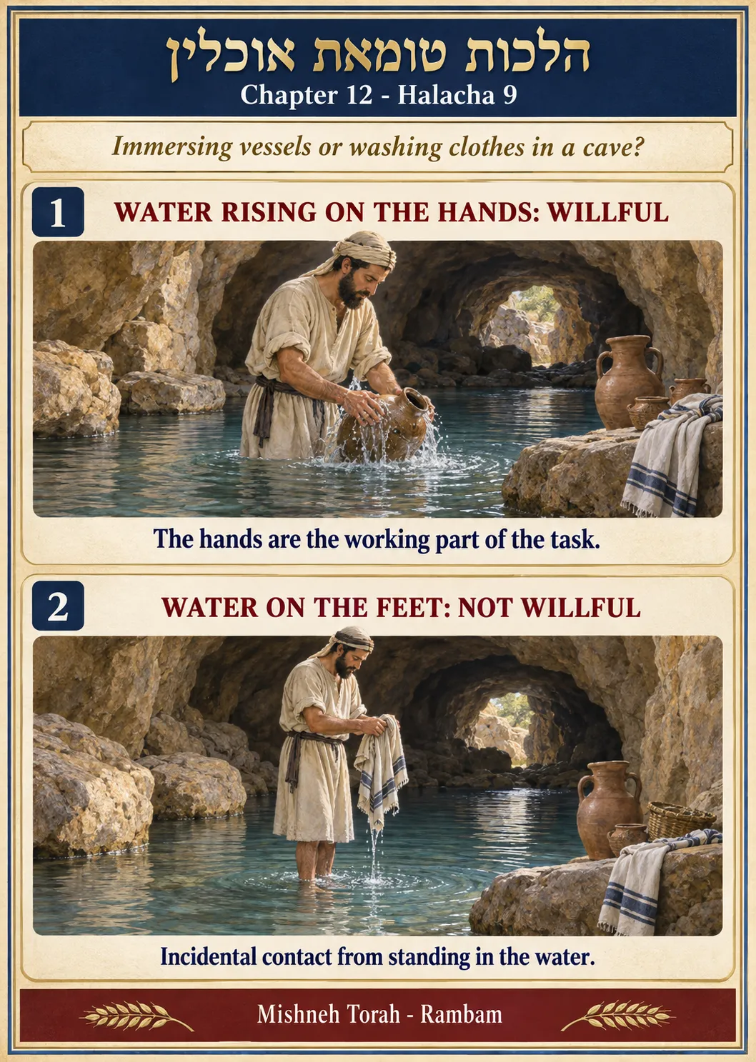 Infographic for halacha 12:9
