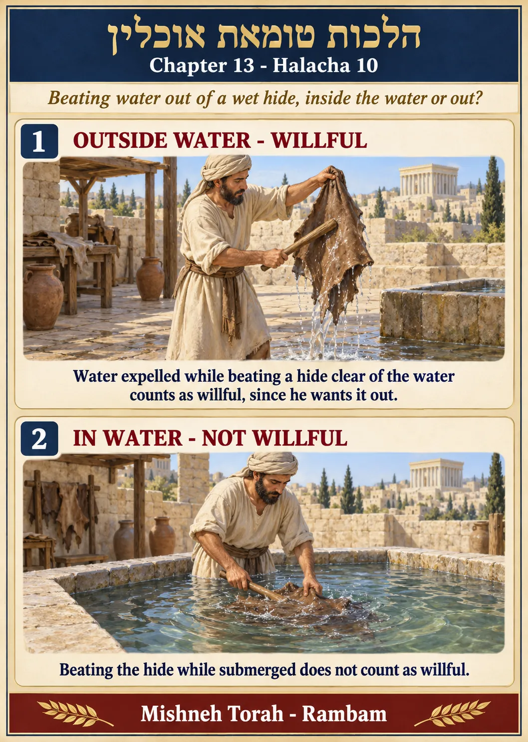 Infographic for halacha 13:10
