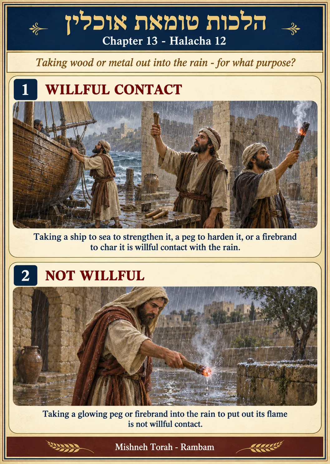 Infographic for halacha 13:12