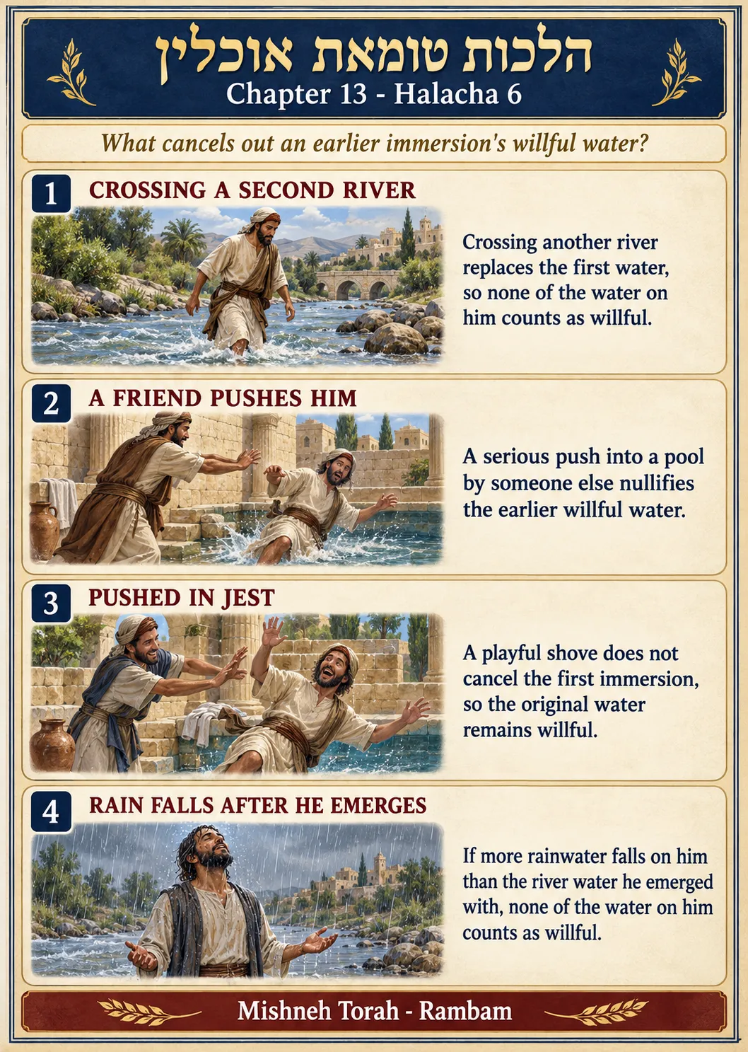 Infographic for halacha 13:6