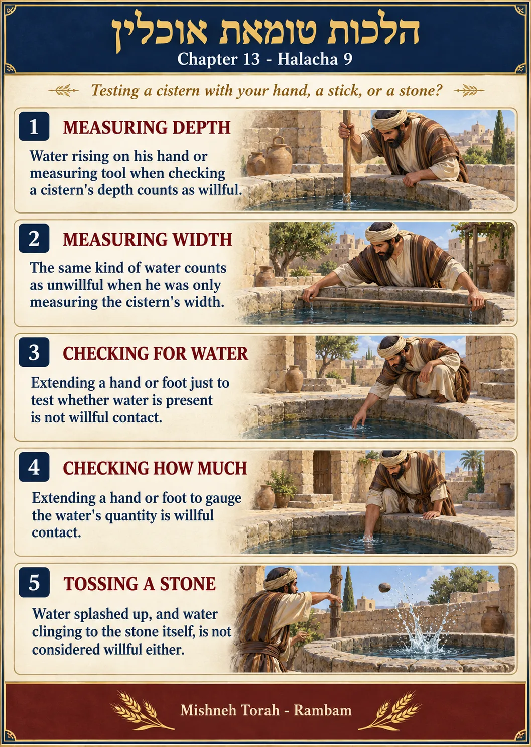 Infographic for halacha 13:9