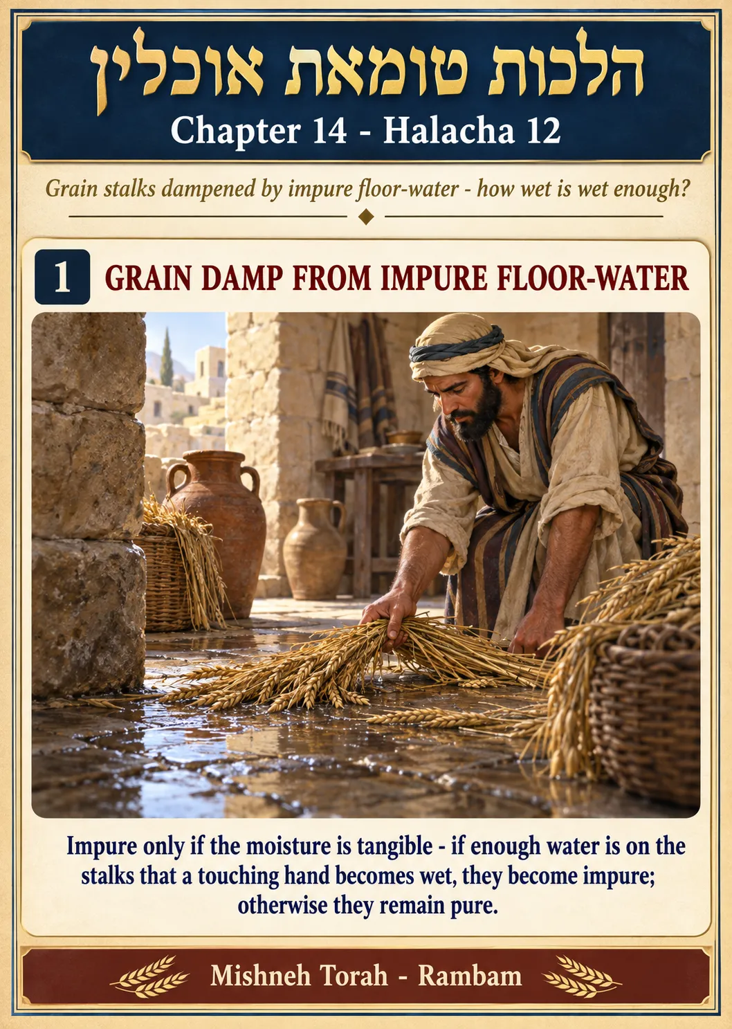 Infographic for halacha 14:12