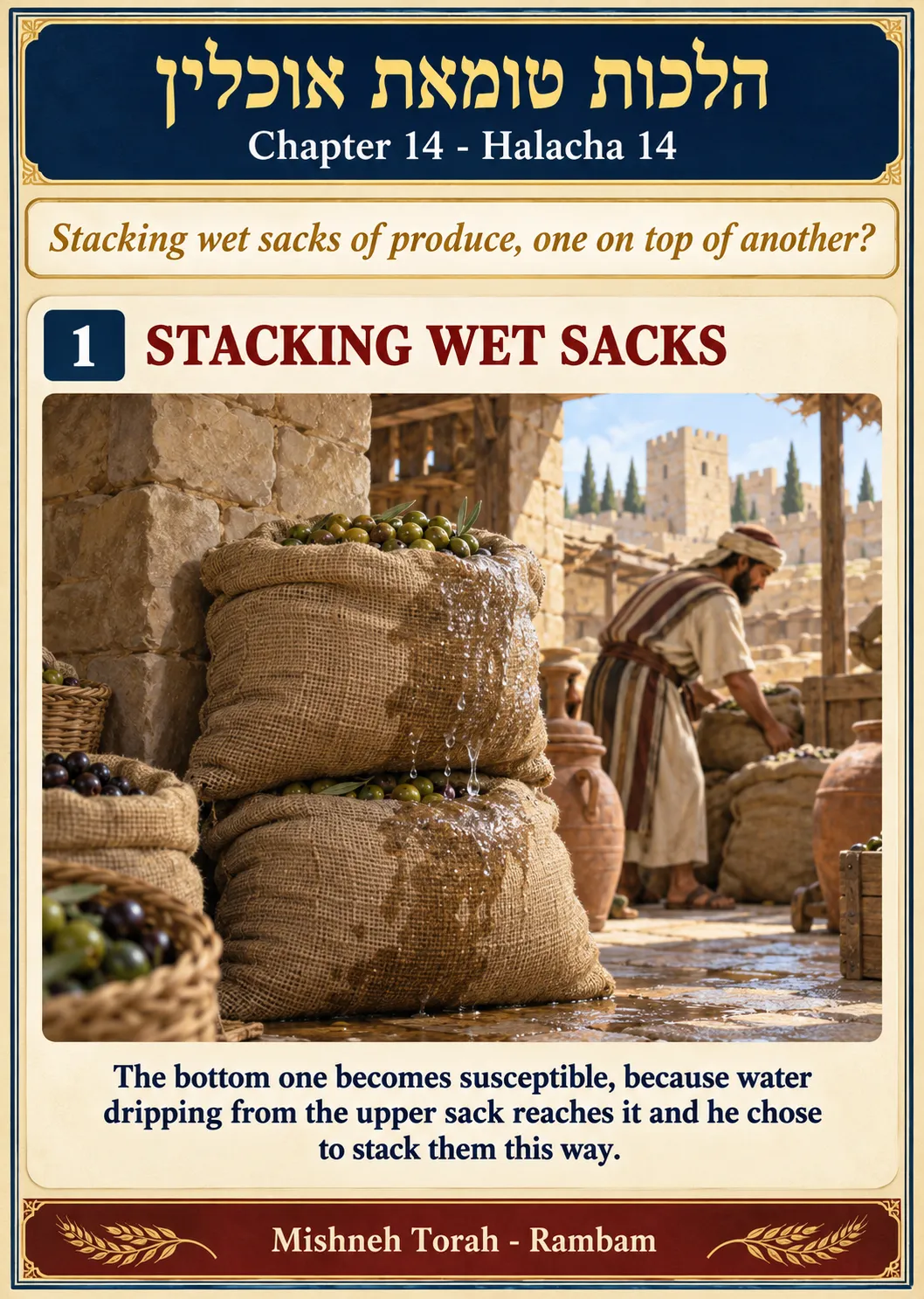 Infographic for halacha 14:14