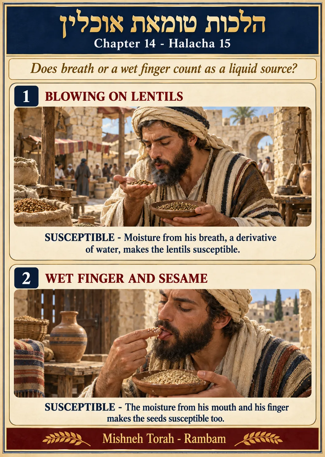 Infographic for halacha 14:15