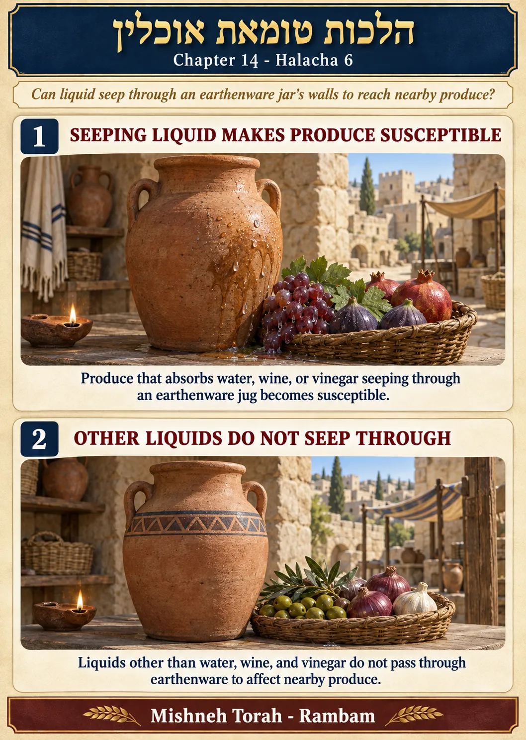 Infographic for halacha 14:6