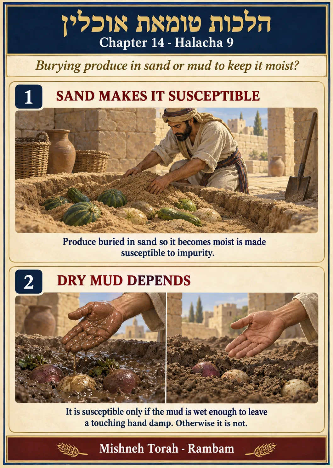 Infographic for halacha 14:9