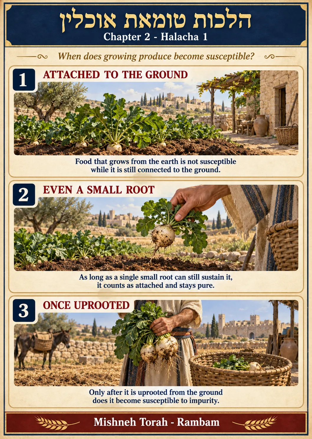 Infographic for halacha 2:1