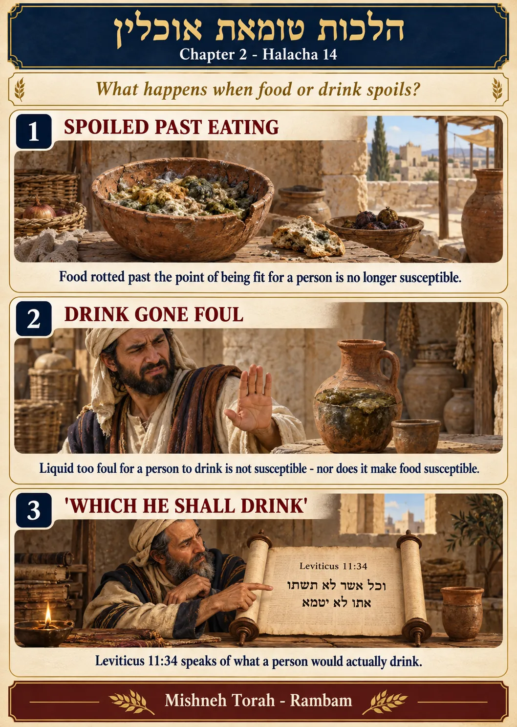Infographic for halacha 2:14
