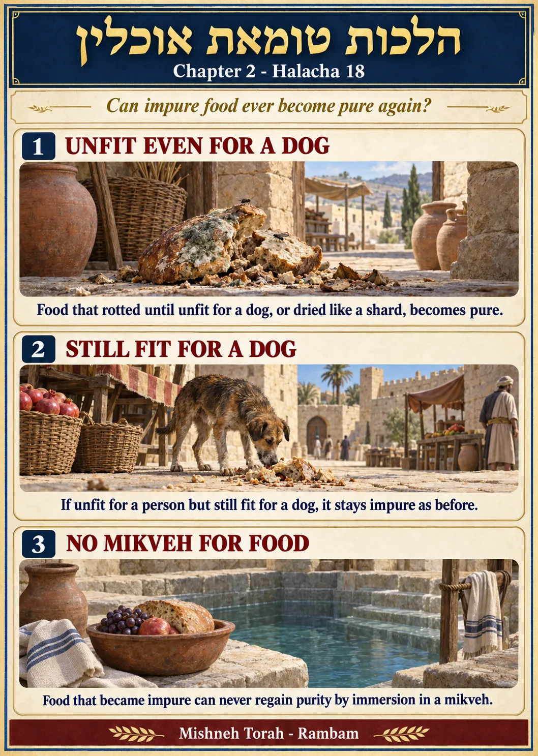 Infographic for halacha 2:18