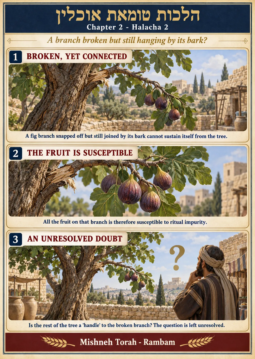 Infographic for halacha 2:2