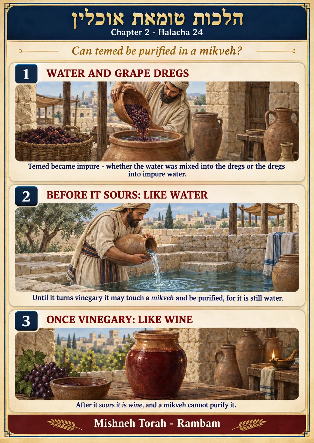 Infographic for halacha 2:24