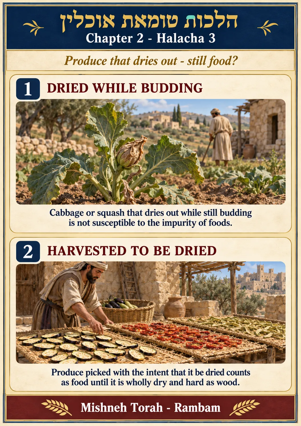 Infographic for halacha 2:3