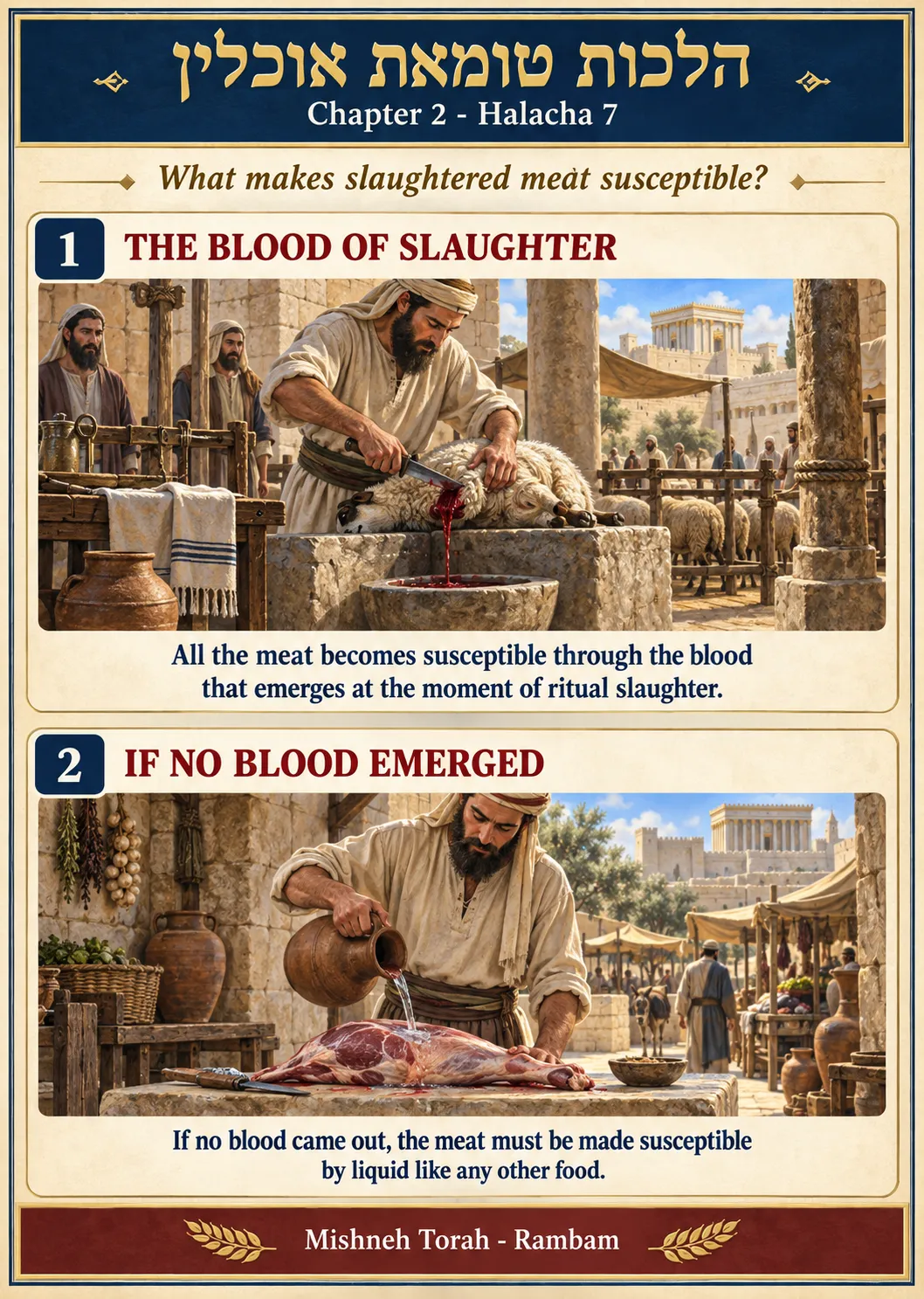 Infographic for halacha 2:7