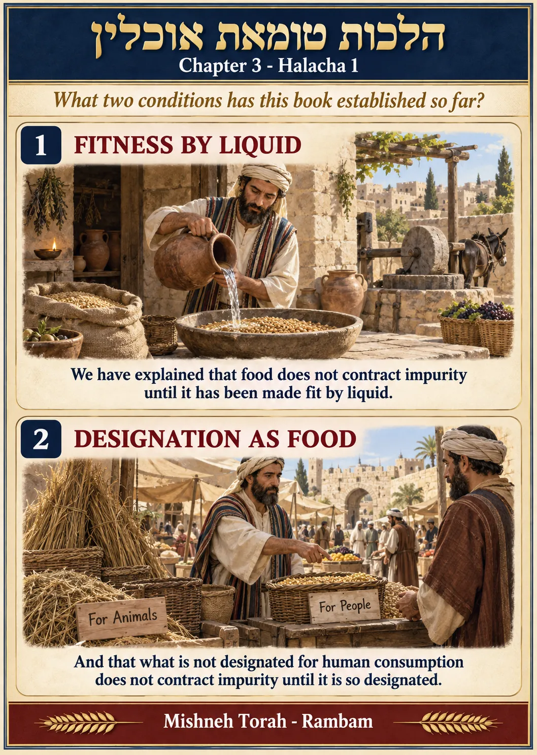 Infographic for halacha 3:1