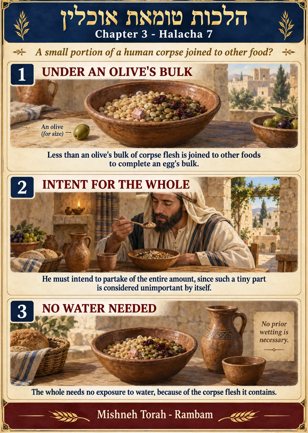 Infographic for halacha 3:7