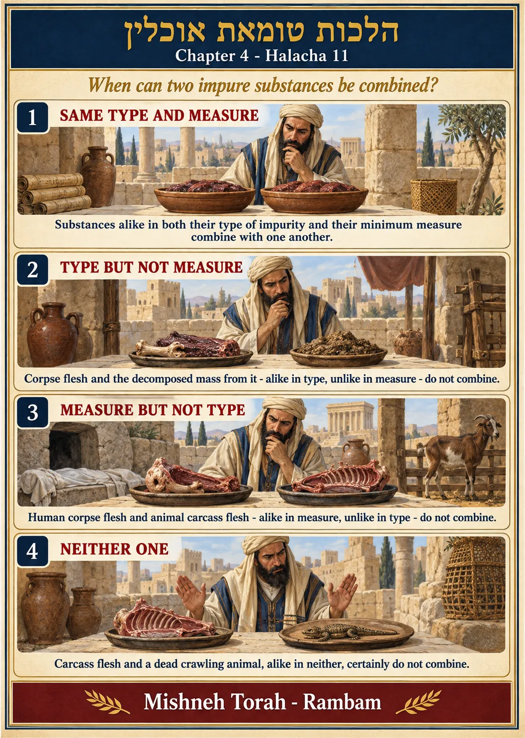 Infographic for halacha 4:11