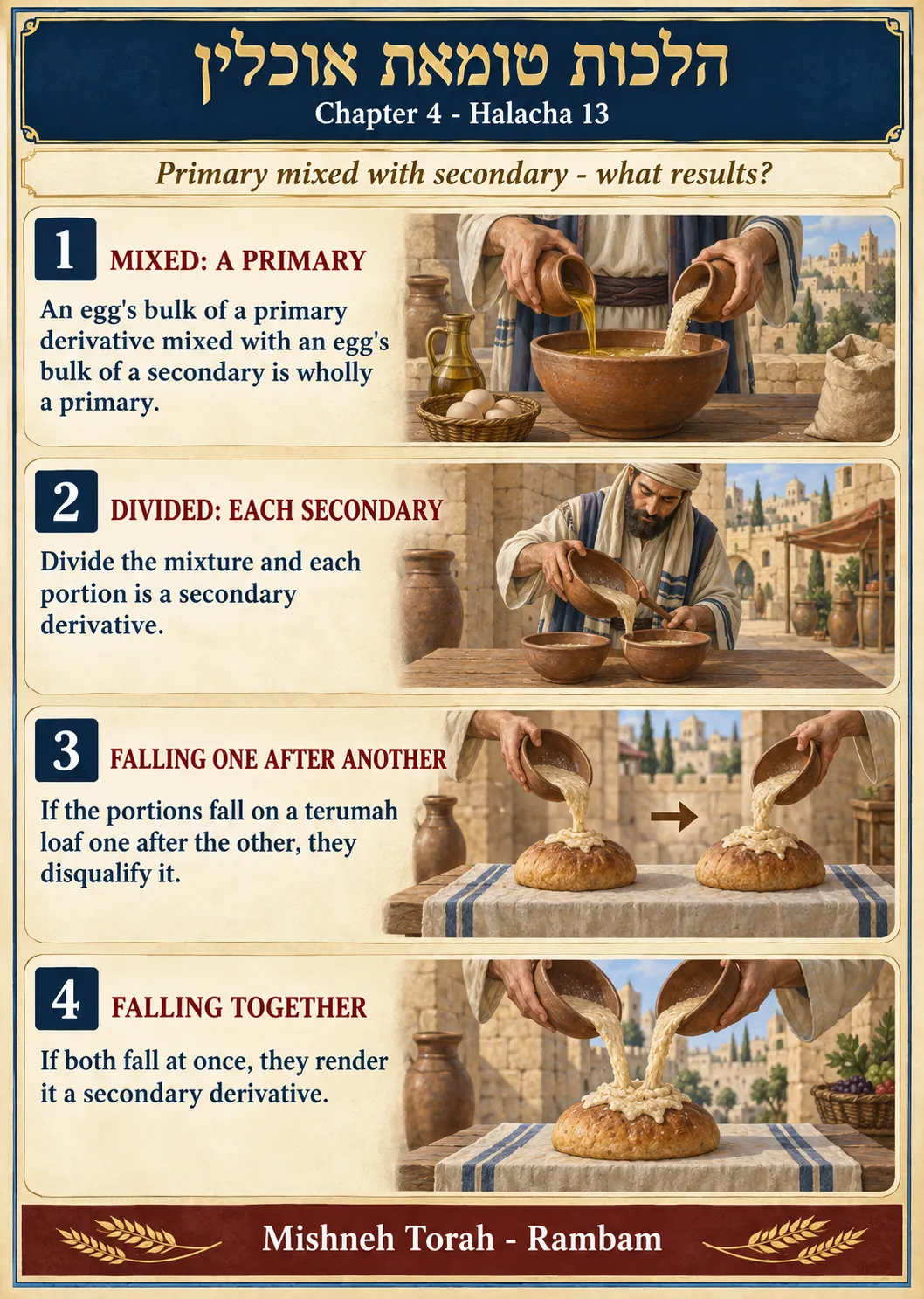 Infographic for halacha 4:13
