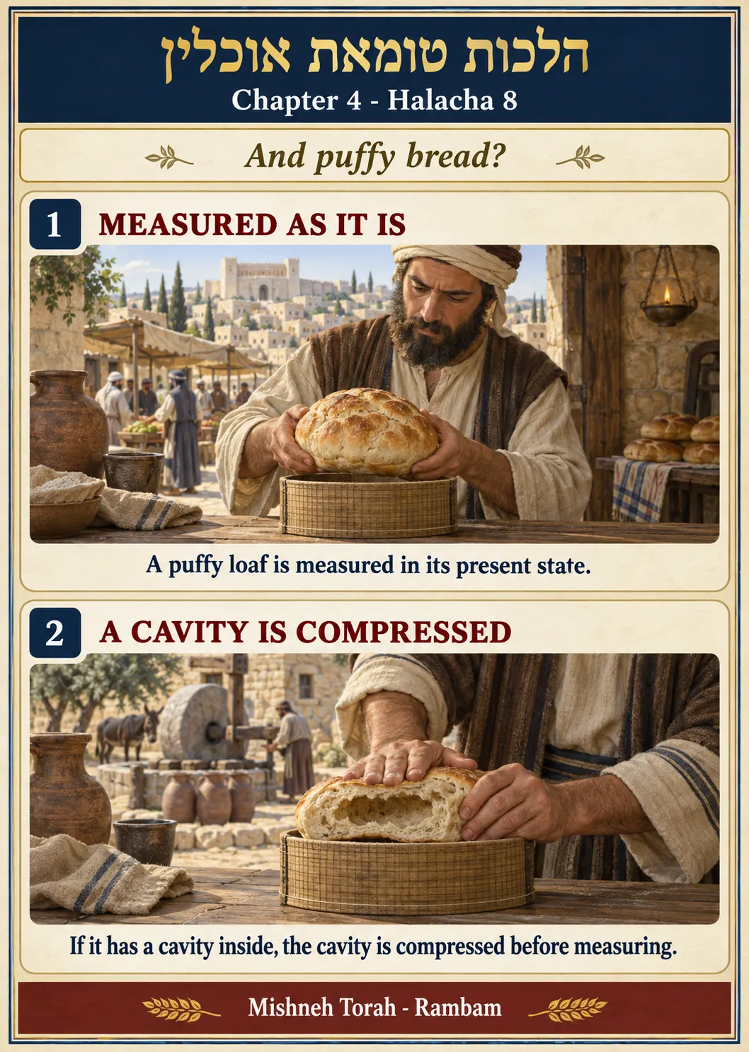 Infographic for halacha 4:8
