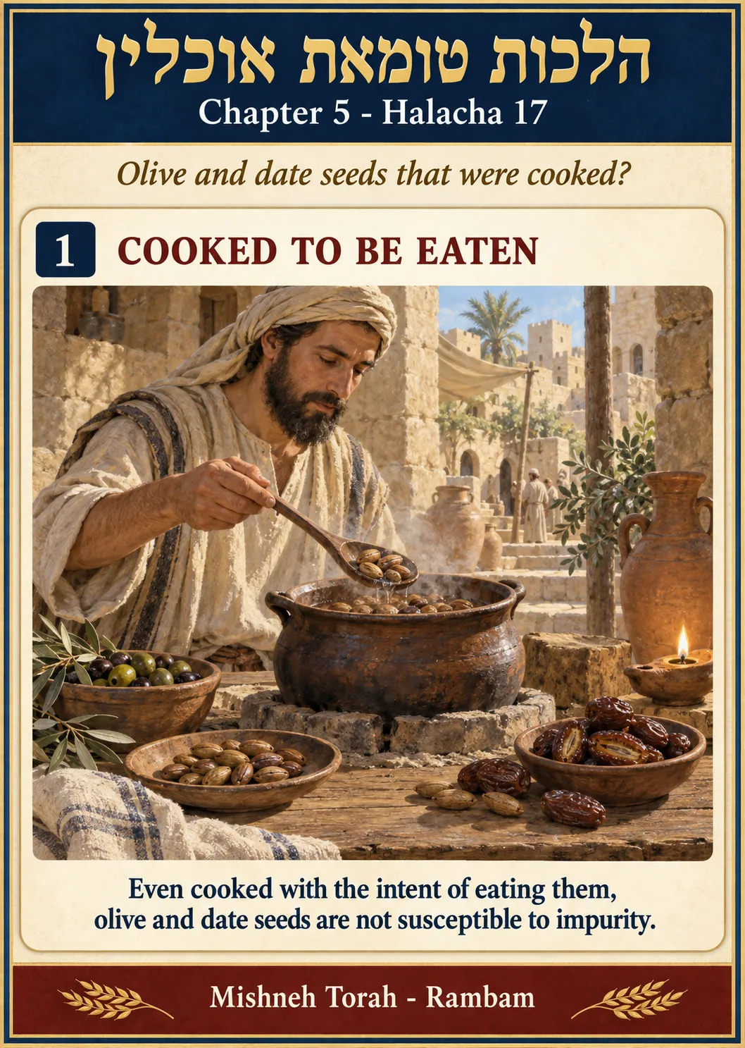 Infographic for halacha 5:17
