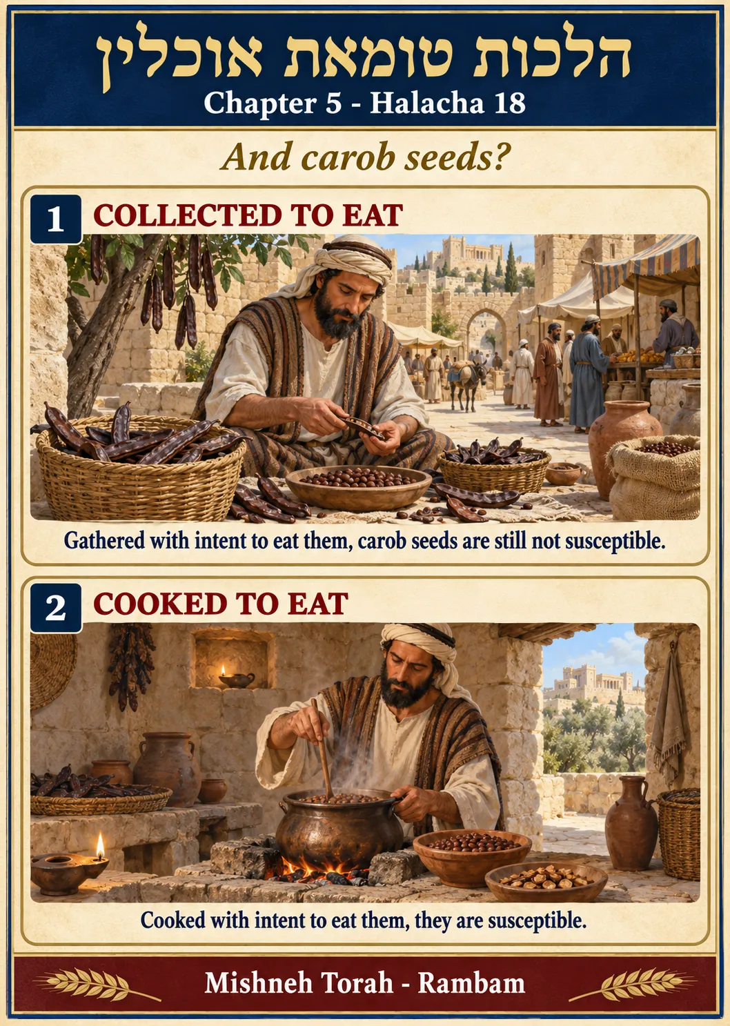 Infographic for halacha 5:18