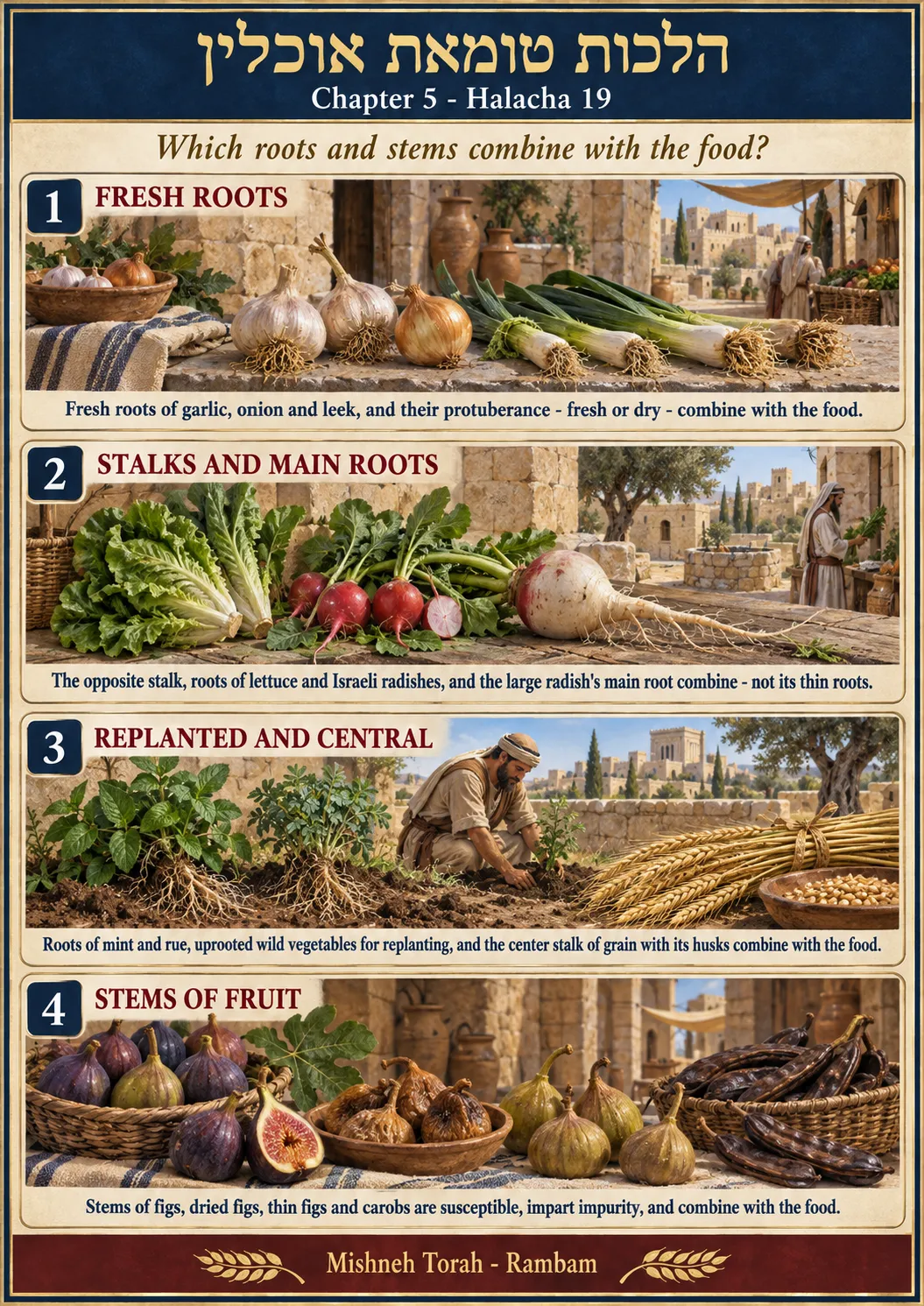 Infographic for halacha 5:19