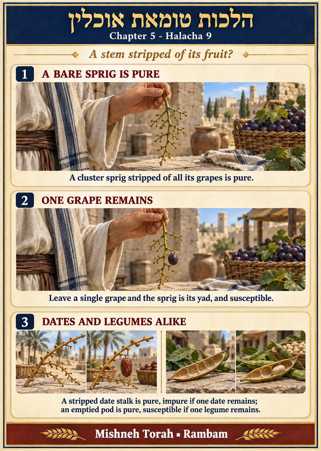 Infographic for halacha 5:9