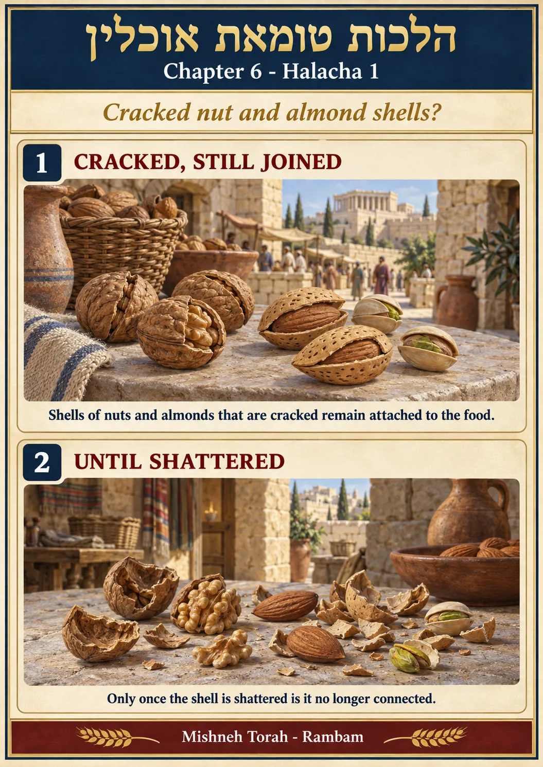 Infographic for halacha 6:1