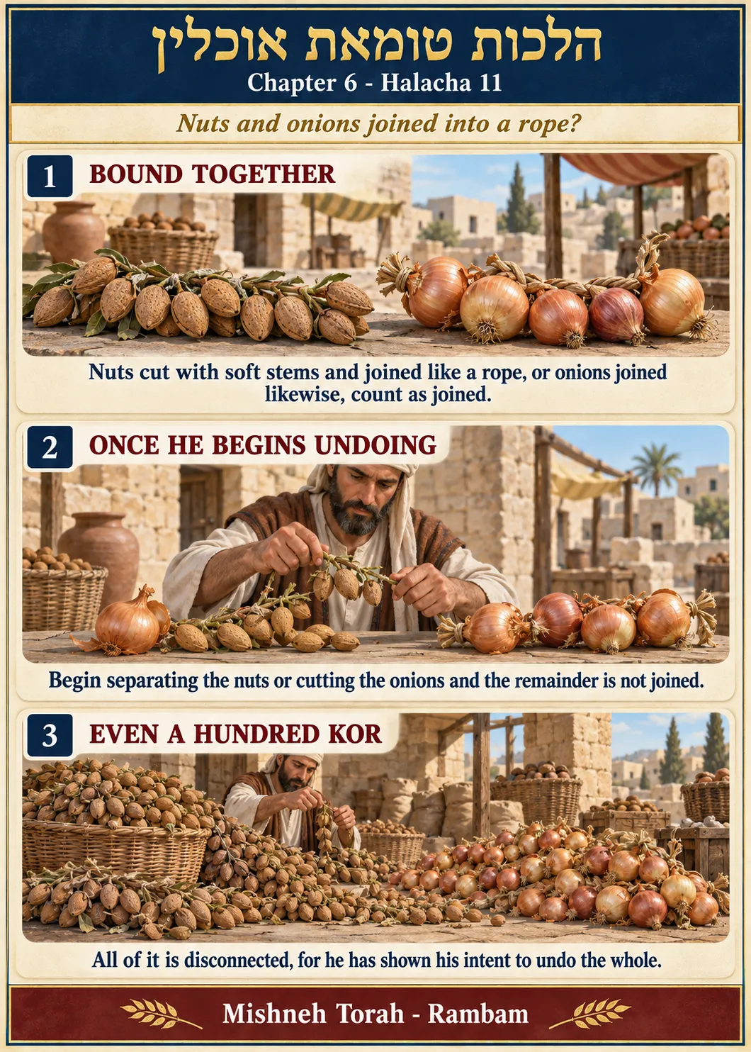 Infographic for halacha 6:11
