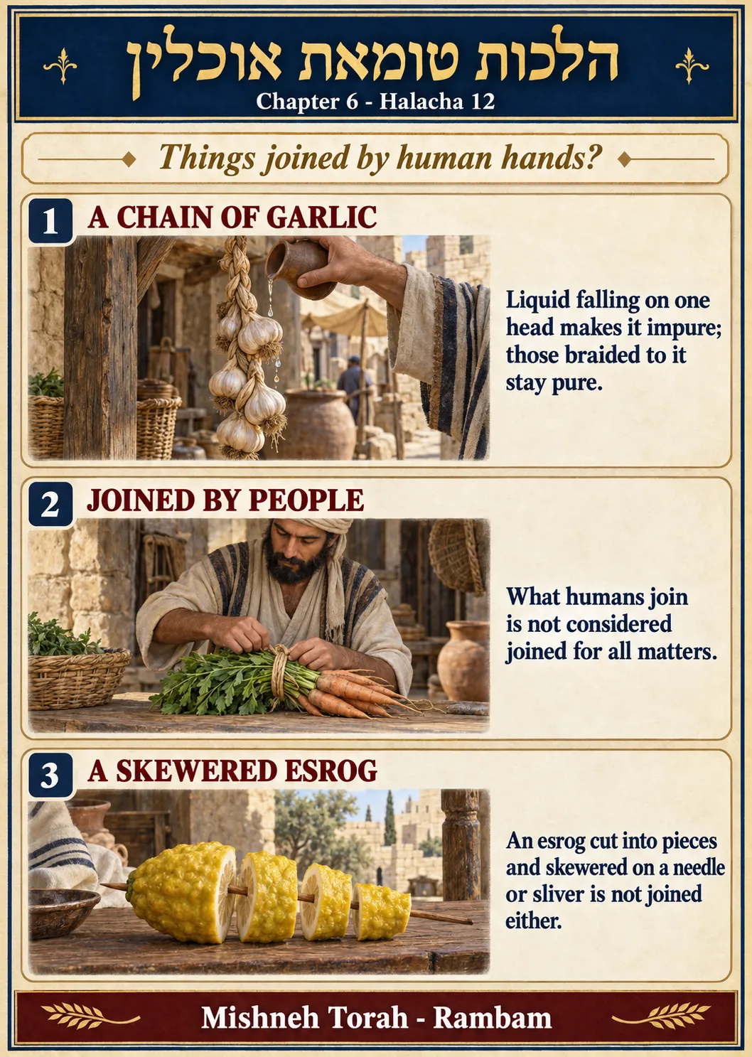 Infographic for halacha 6:12
