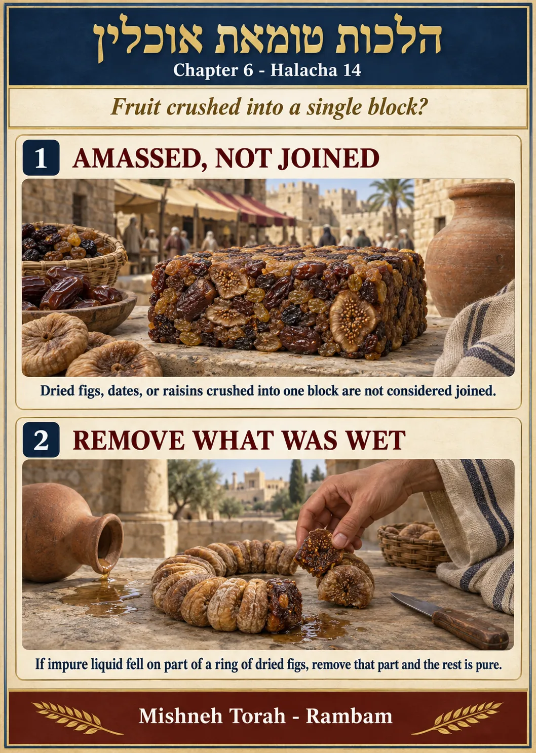 Infographic for halacha 6:13