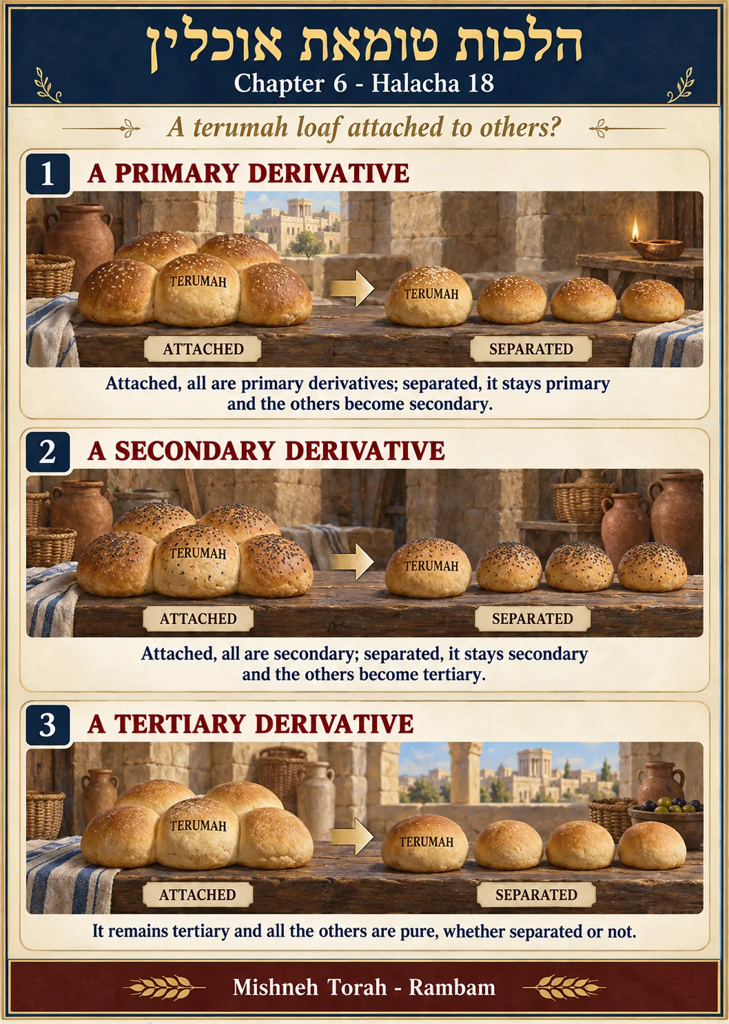 Infographic for halacha 6:18