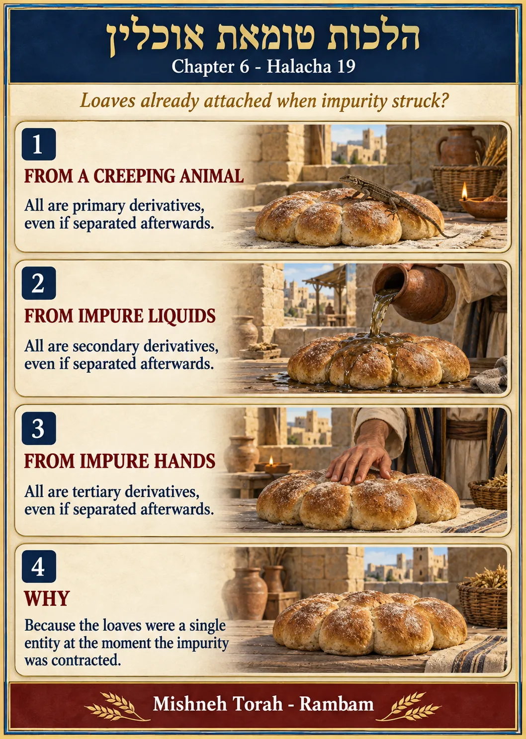 Infographic for halacha 6:19