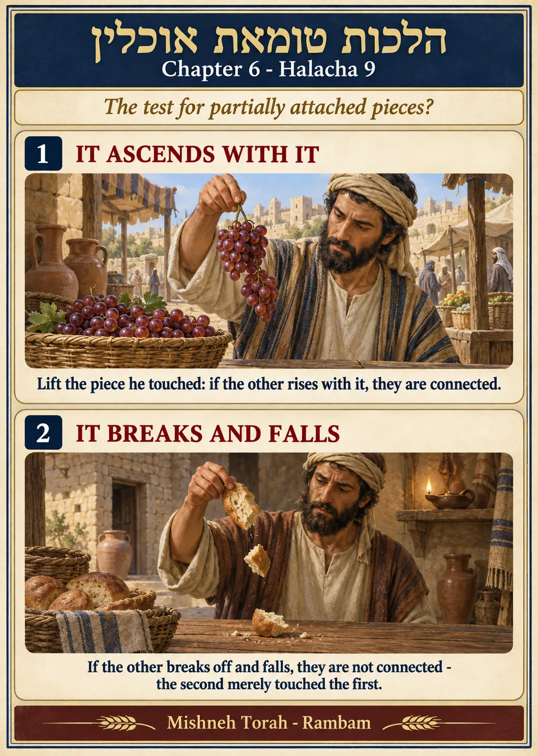 Infographic for halacha 6:9
