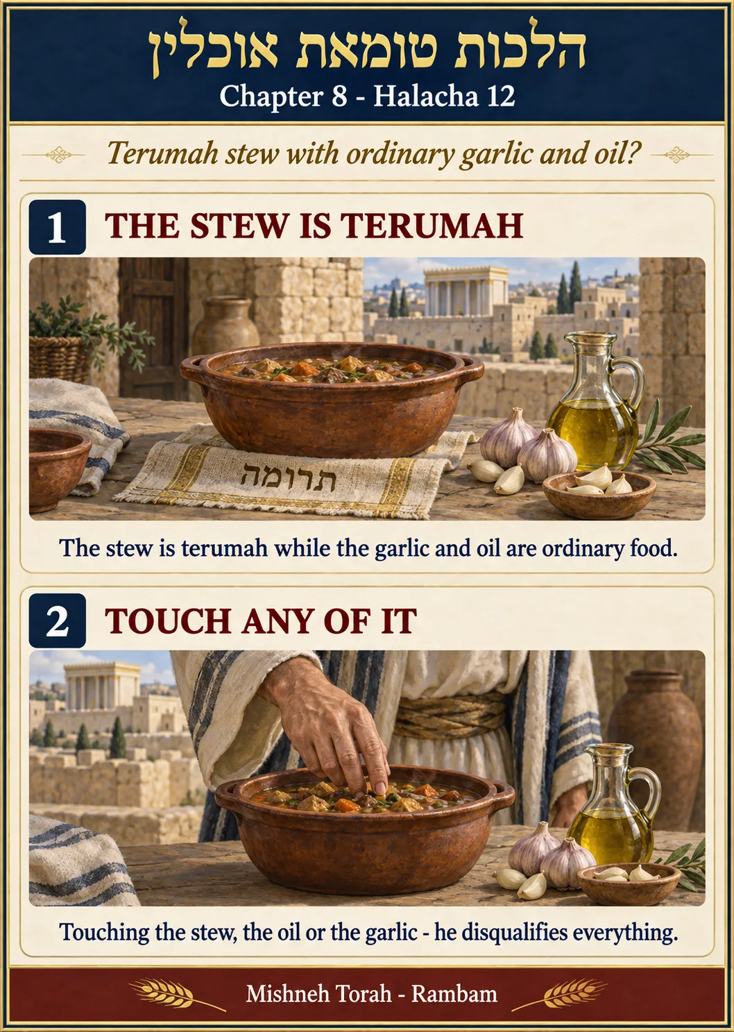 Infographic for halacha 8:12