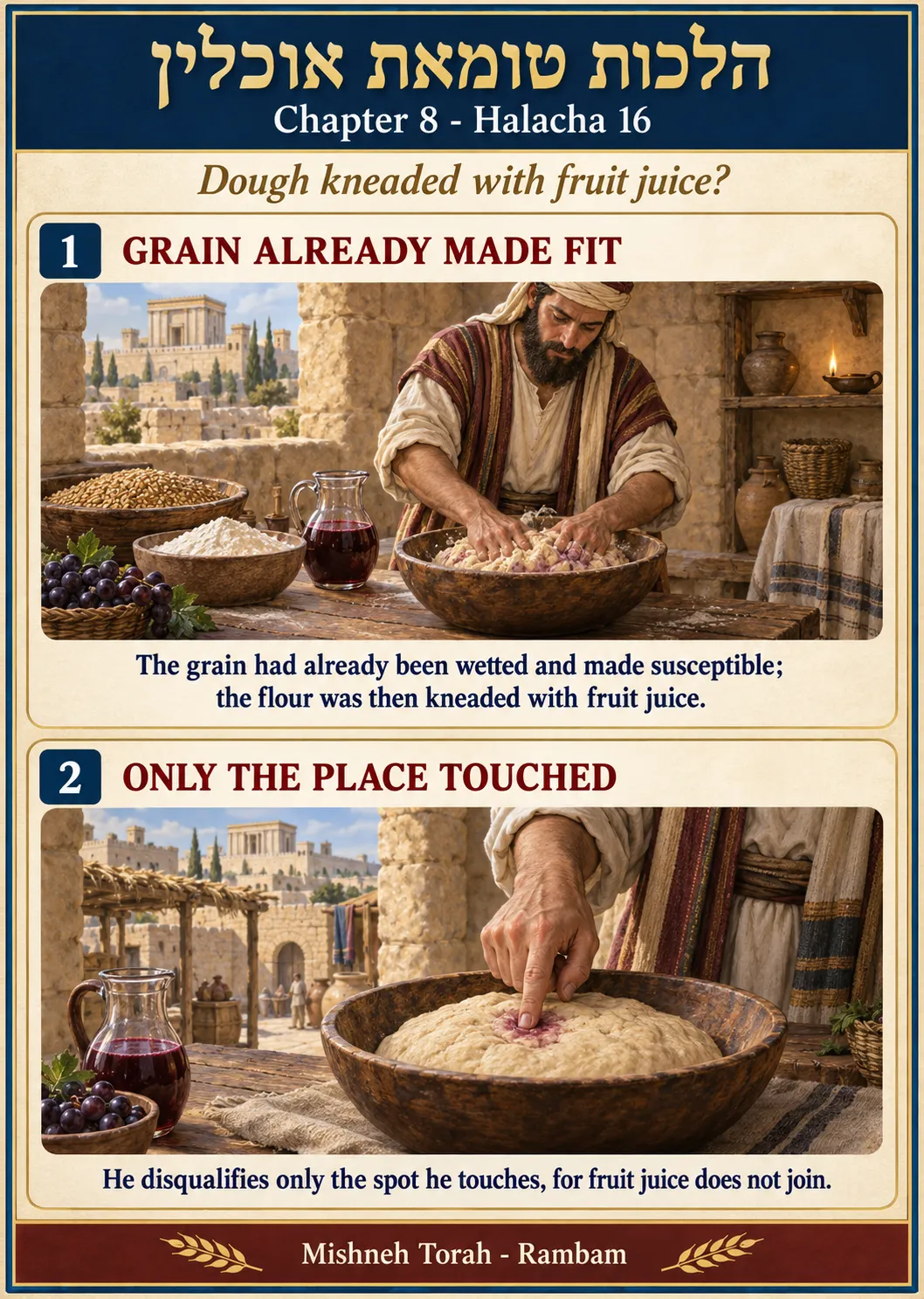 Infographic for halacha 8:16