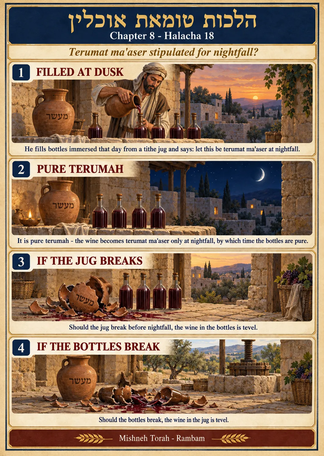 Infographic for halacha 8:18